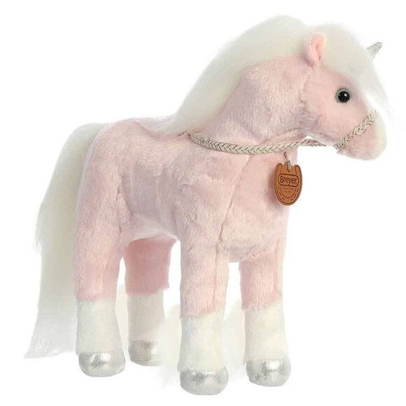 Breyer Plush 13" Aurora Pink Unicorn Summer 2021 Collection Plush Stuffed Animal - Picture 4 of 15